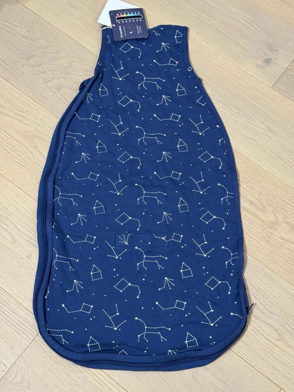 Woolino 4 Season Ultimate Baby Sleep Bag Merino Wool Night Sky 2-24 Months - Picture 9 of 10